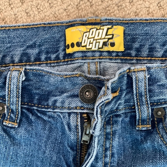 🔆3/$25🔆 VINTAGE BOYS OLD NAVY BOOTCUT JEANS SIZE 10 - Picture 3 of 4